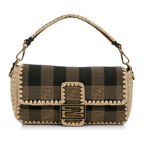 fendi pequin handbag|fendi korea baguette bag.